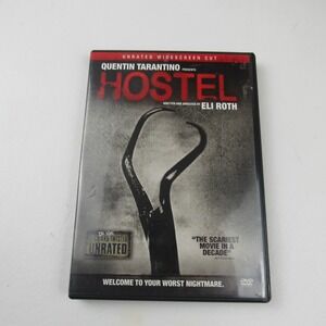 Hostel DVD‎ Unrated Widescreen Cut Quentin Tarantino Presents Horror